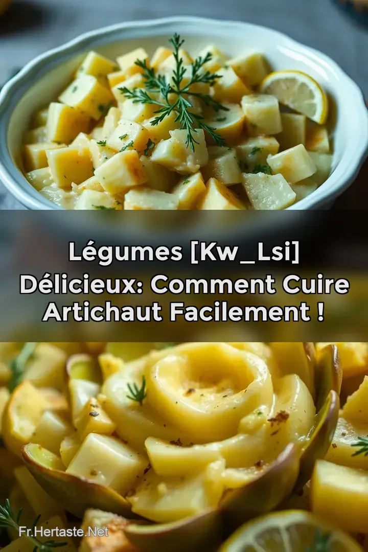 L&eacute;gumes [kw_lsi] D&eacute;licieux: Comment Cuire Artichaut Facilement !