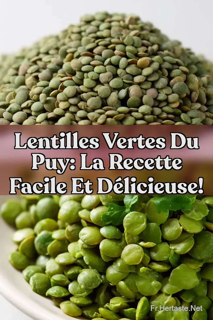 Lentilles Vertes du Puy: La Recette Facile et D&eacute;licieuse!