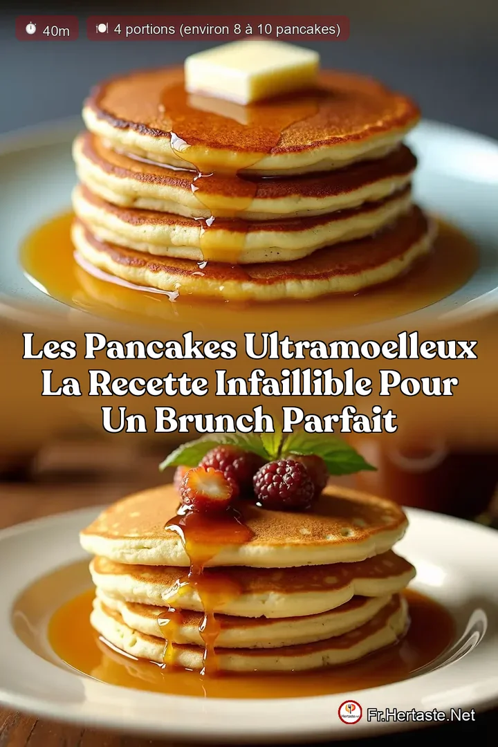 Les Pancakes UltraMoelleux La Recette Infaillible pour un Brunch Parfait