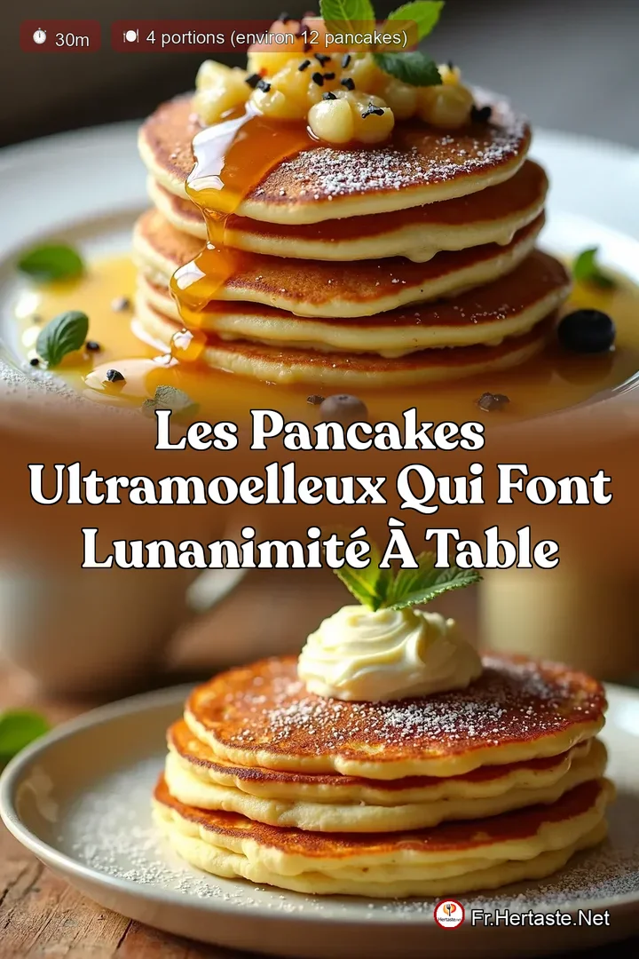 Les Pancakes UltraMoelleux qui Font lUnanimit&eacute; &agrave; Table