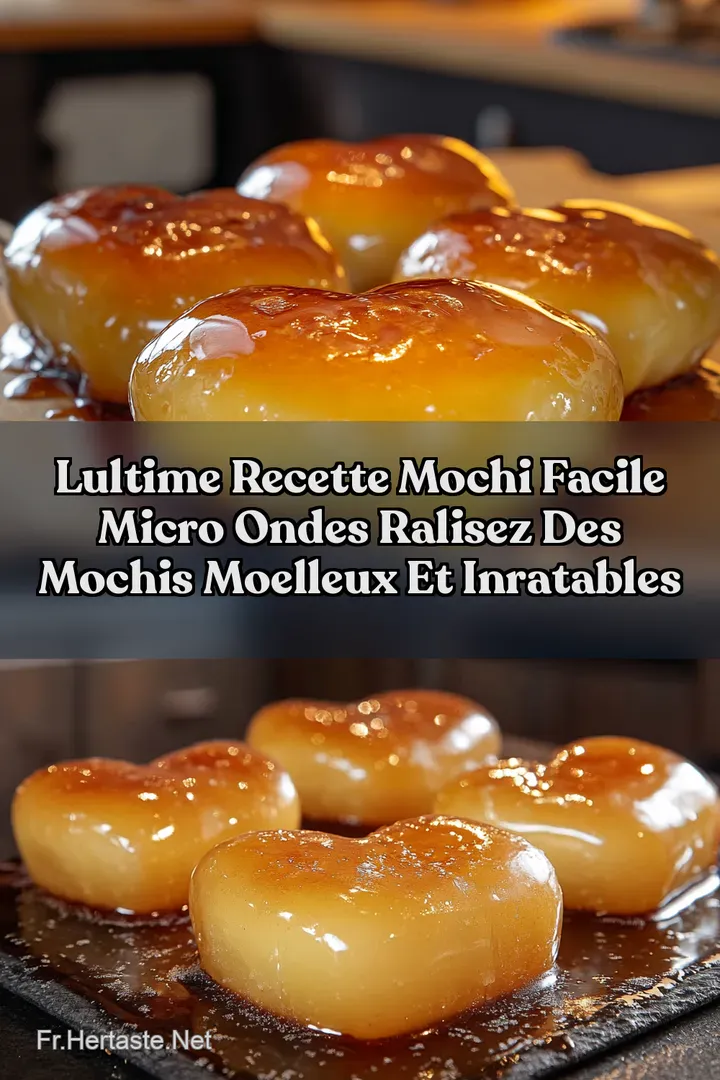 LUltime Recette Mochi Facile Micro Ondes Ralisez des Mochis Moelleux et Inratables