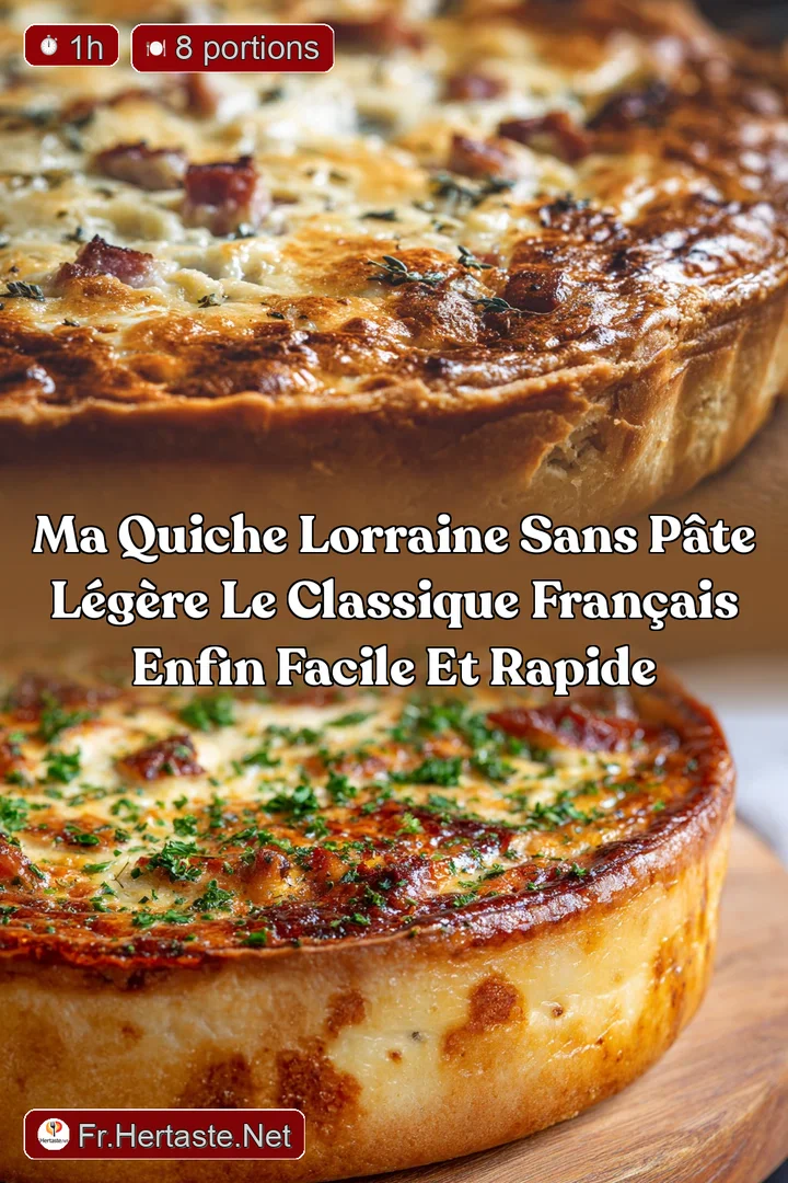 Ma Quiche Lorraine Sans P&acirc;te L&eacute;g&egrave;re Le Classique Fran&ccedil;ais Enfin Facile et Rapide
