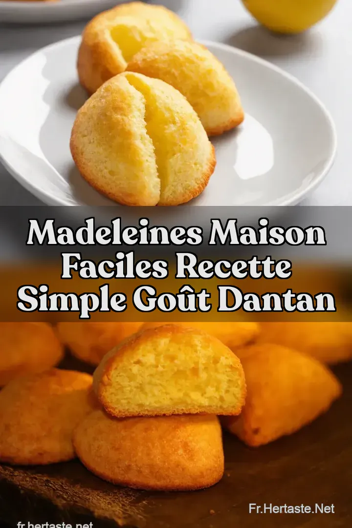 Madeleines Maison Faciles Recette Simple Go&ucirc;t dAntan