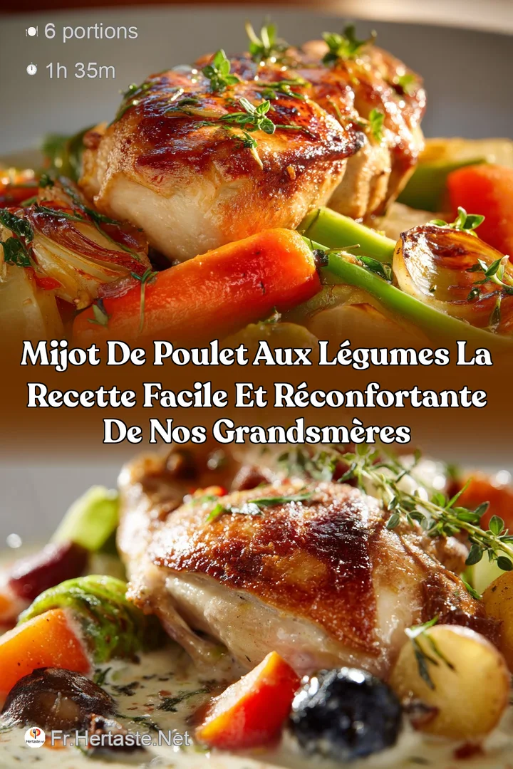 Mijot de Poulet aux L&eacute;gumes La recette facile et r&eacute;confortante de nos grandsm&egrave;res