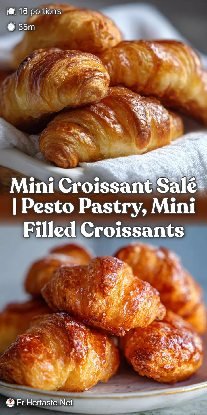 Close-up of a warm, buttery croissant's layers. Flaky, golden crust contrasts with a hint of savory filling, ready to eat.