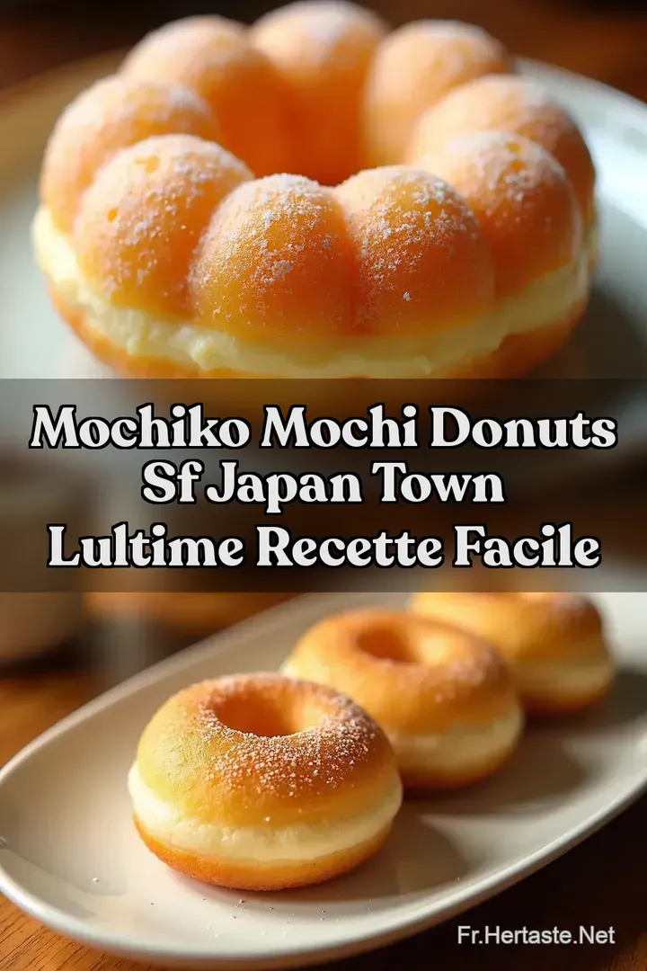 Mochiko Mochi Donuts SF Japan town Lultime recette facile