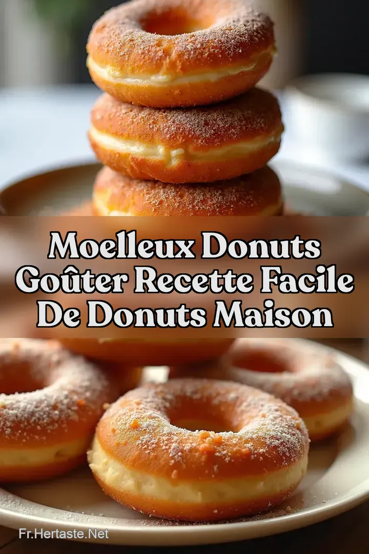 Moelleux Donuts Go&ucirc;ter Recette Facile de Donuts Maison