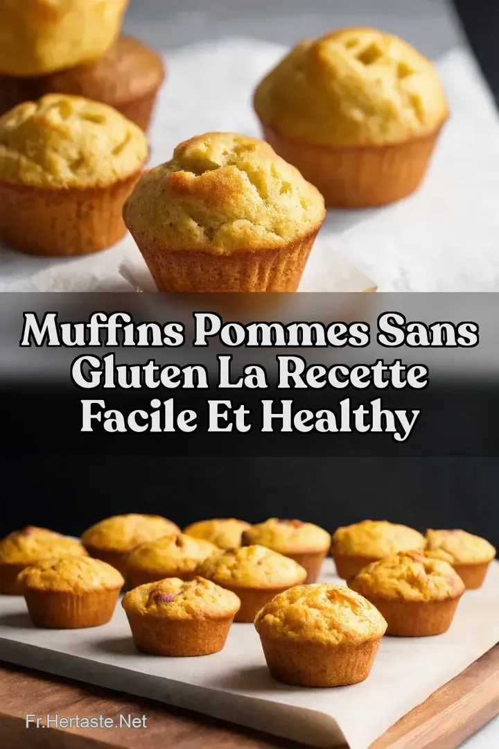 Muffins Pommes Sans Gluten LA Recette Facile et Healthy