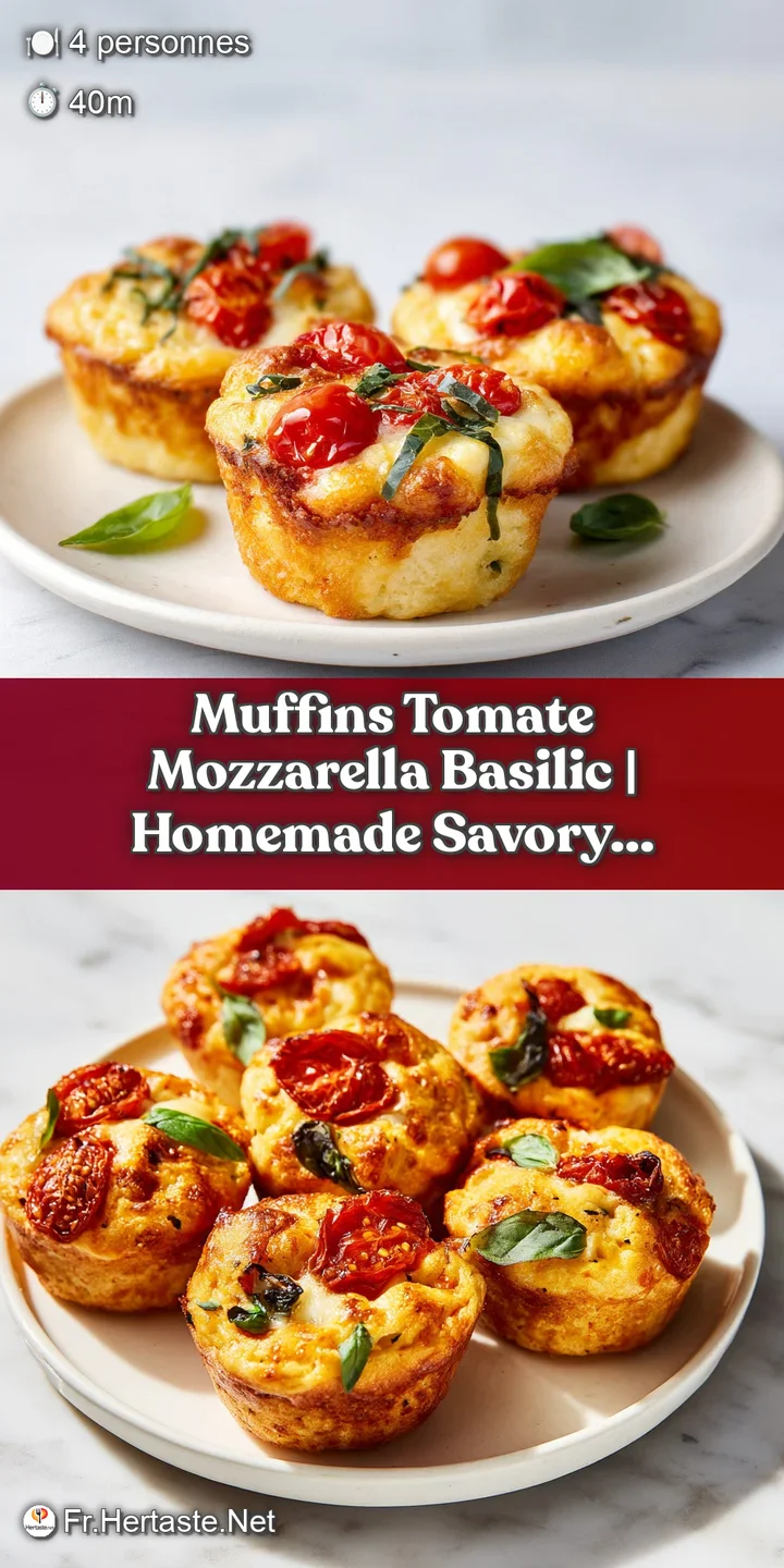 Gros plan sur la texture a&eacute;r&eacute;e d'un muffin chaud, avec du fromage fondant et des morceaux de tomates juteuses.