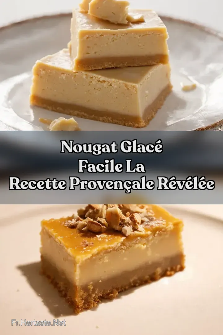 Nougat Glac&eacute; Facile La Recette Proven&ccedil;ale R&eacute;v&eacute;l&eacute;e