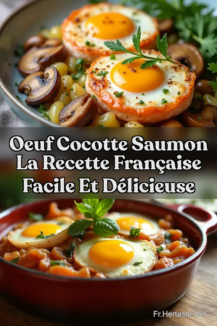 Oeuf Cocotte Saumon La Recette Fran&ccedil;aise Facile et D&eacute;licieuse