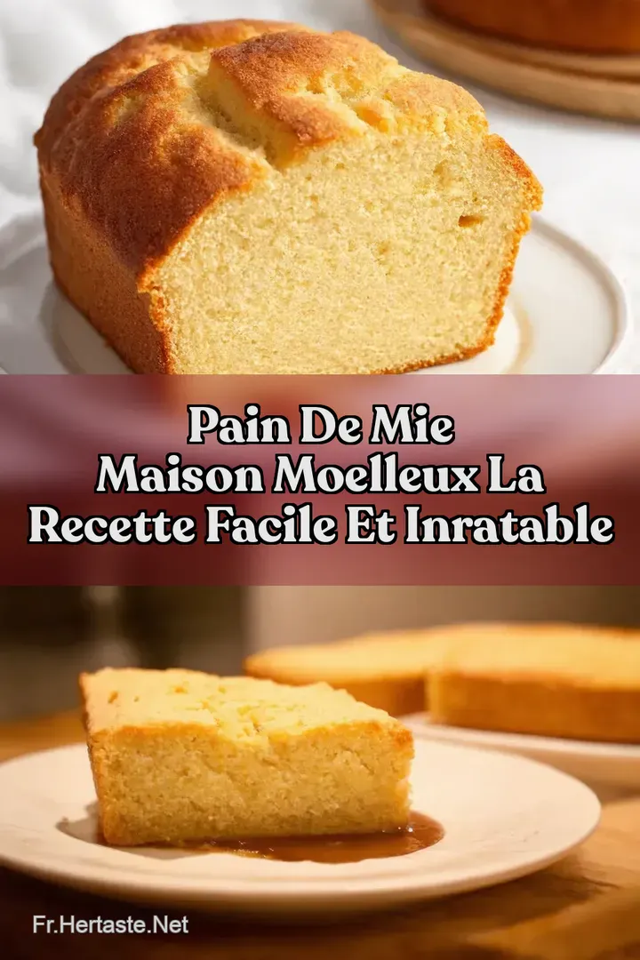 Pain de Mie Maison Moelleux La Recette Facile et Inratable