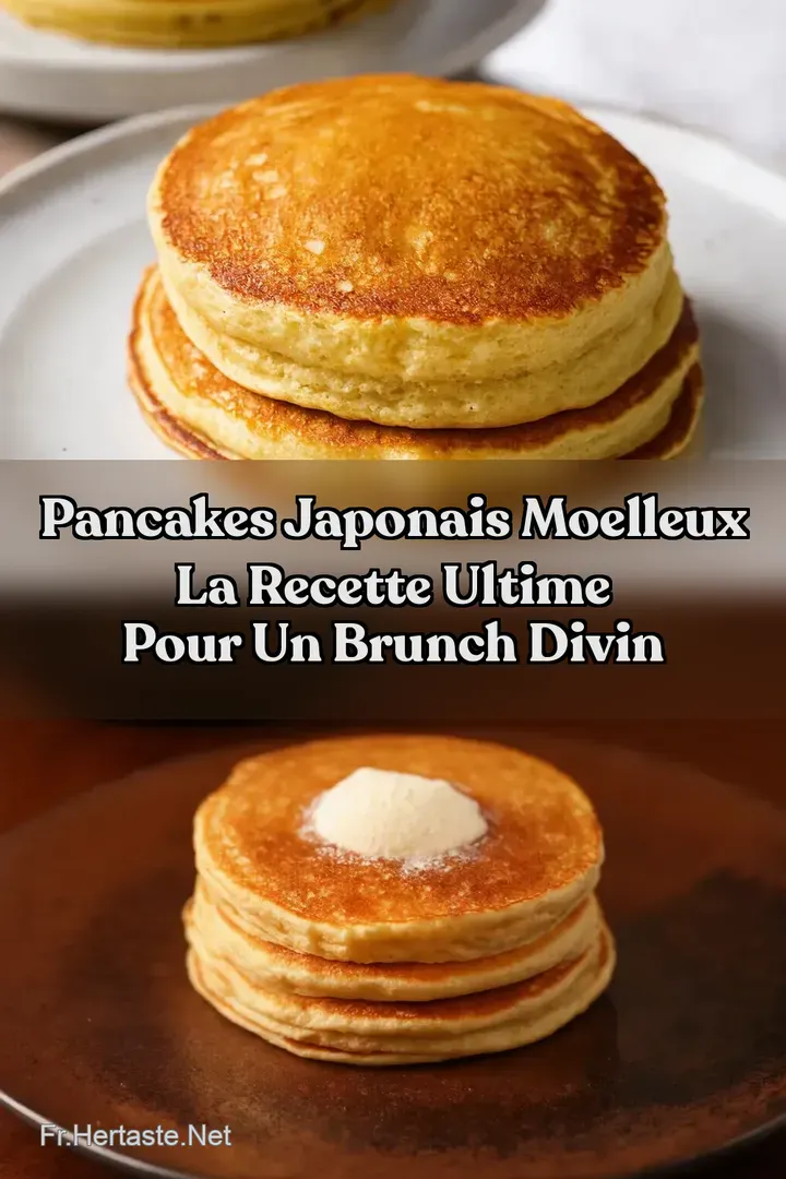 Pancakes Japonais Moelleux La Recette Ultime Pour un Brunch Divin
