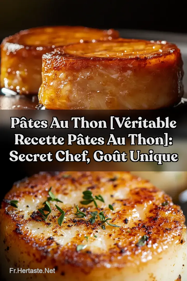 P&acirc;tes au Thon [v&eacute;ritable recette p&acirc;tes au thon]: Secret Chef Go&ucirc;t Unique
