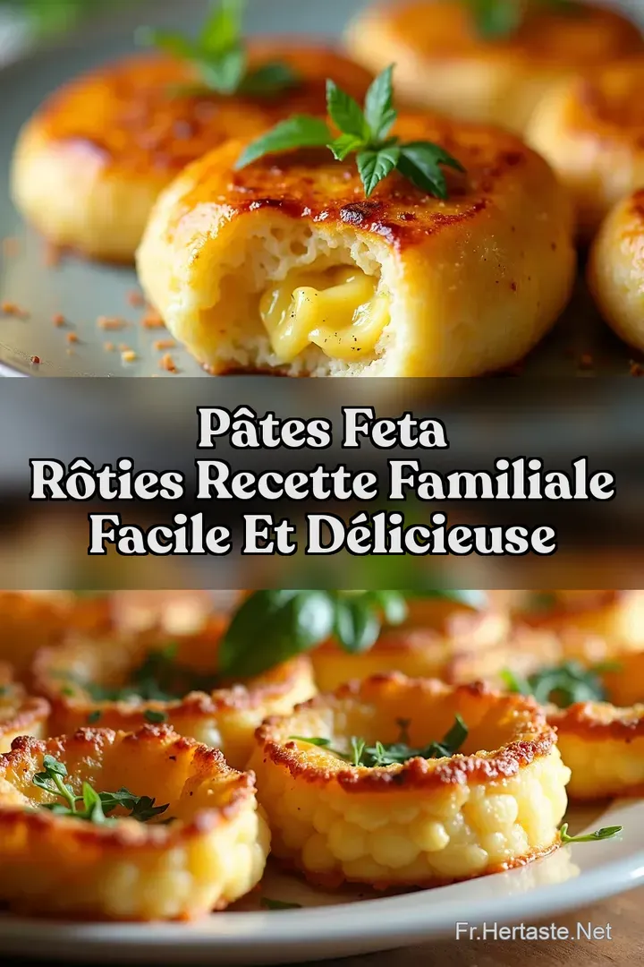 P&acirc;tes Feta R&ocirc;ties Recette Familiale Facile et D&eacute;licieuse