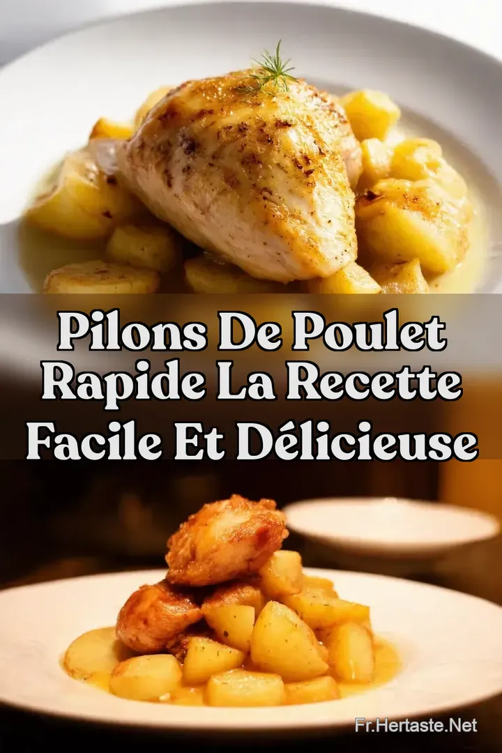 Pilons de Poulet Rapide La Recette Facile et D&eacute;licieuse