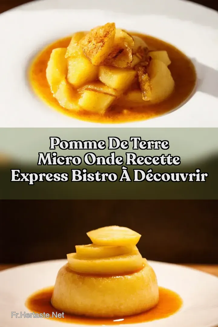 Pomme de Terre Micro Onde Recette Express Bistro &agrave; d&eacute;couvrir