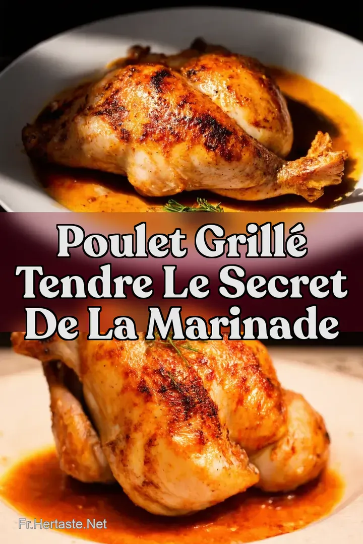 Poulet Grill&eacute; Tendre Le Secret de la Marinade
