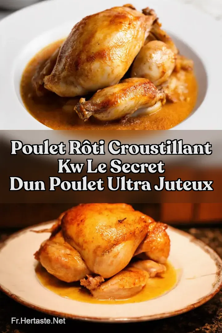 Poulet R&ocirc;ti Croustillant kw Le Secret dun Poulet Ultra Juteux