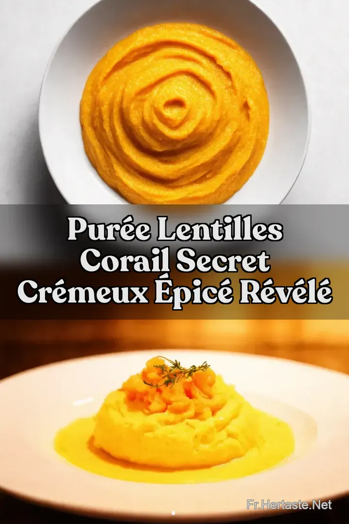 Pur&eacute;e Lentilles Corail Secret Cr&eacute;meux &Eacute;pic&eacute; R&eacute;v&eacute;l&eacute;