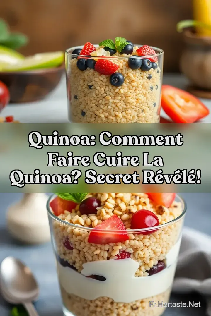 Quinoa: Comment Faire Cuire La Quinoa? Secret R&eacute;v&eacute;l&eacute;!
