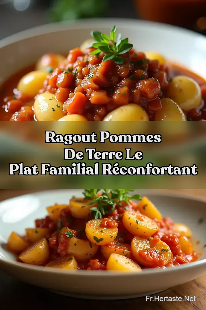 Ragout Pommes de Terre Le Plat Familial R&eacute;confortant