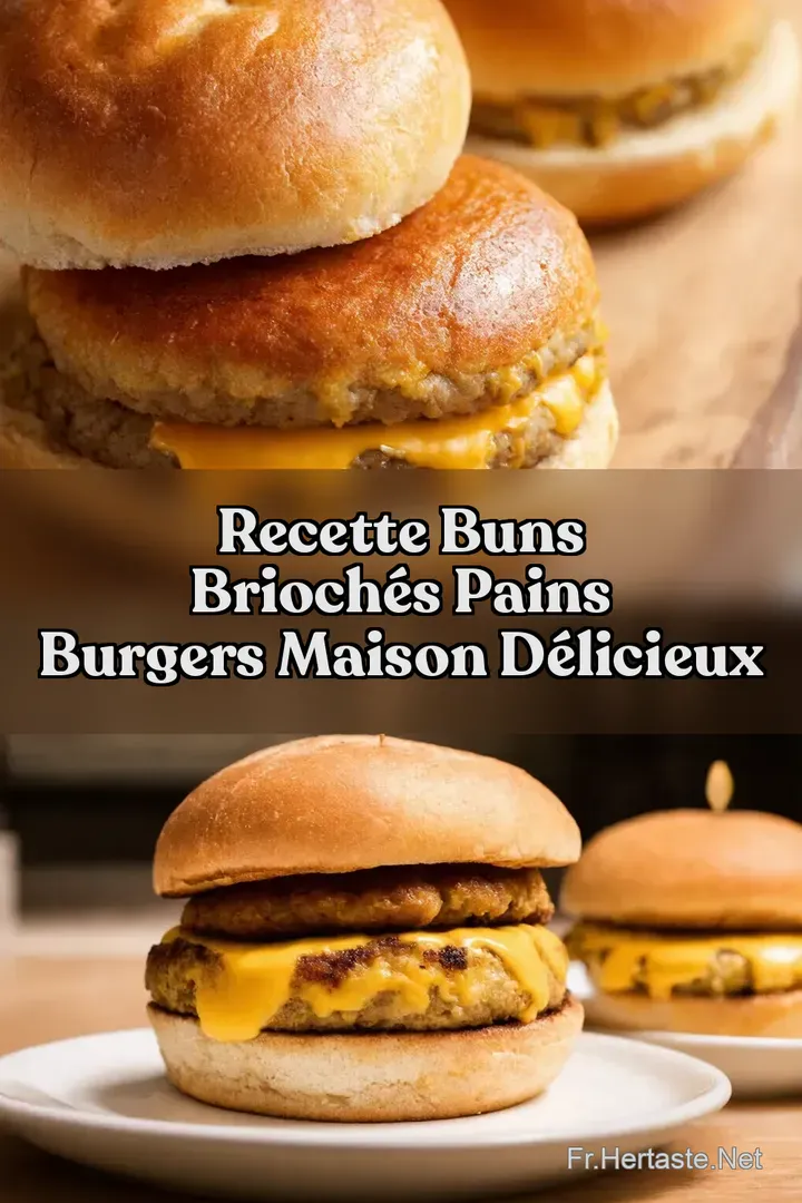 Recette Buns Brioch&eacute;s Pains Burgers Maison D&eacute;licieux