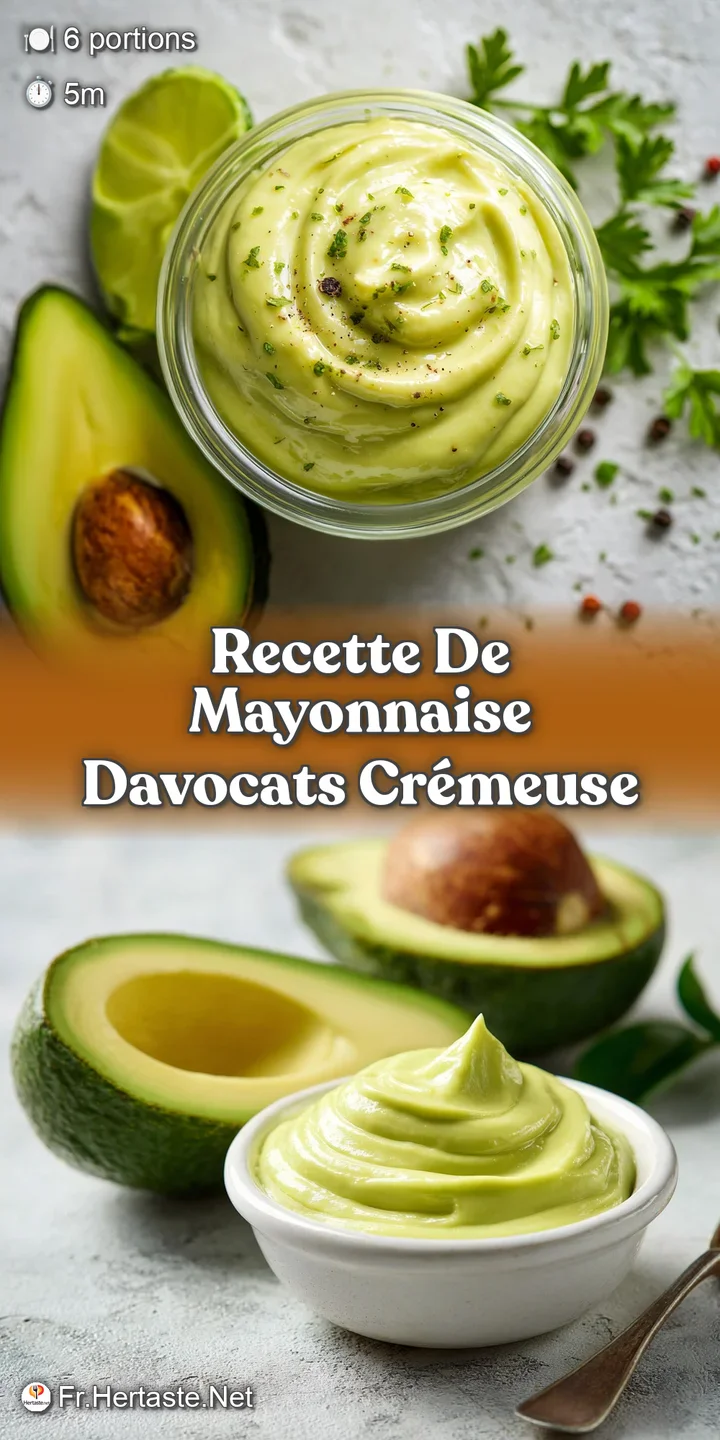 Close-up of velvety smooth, light green avocado mayonnaise. Airy, creamy texture hints at a fresh, satisfying bite. Appet...