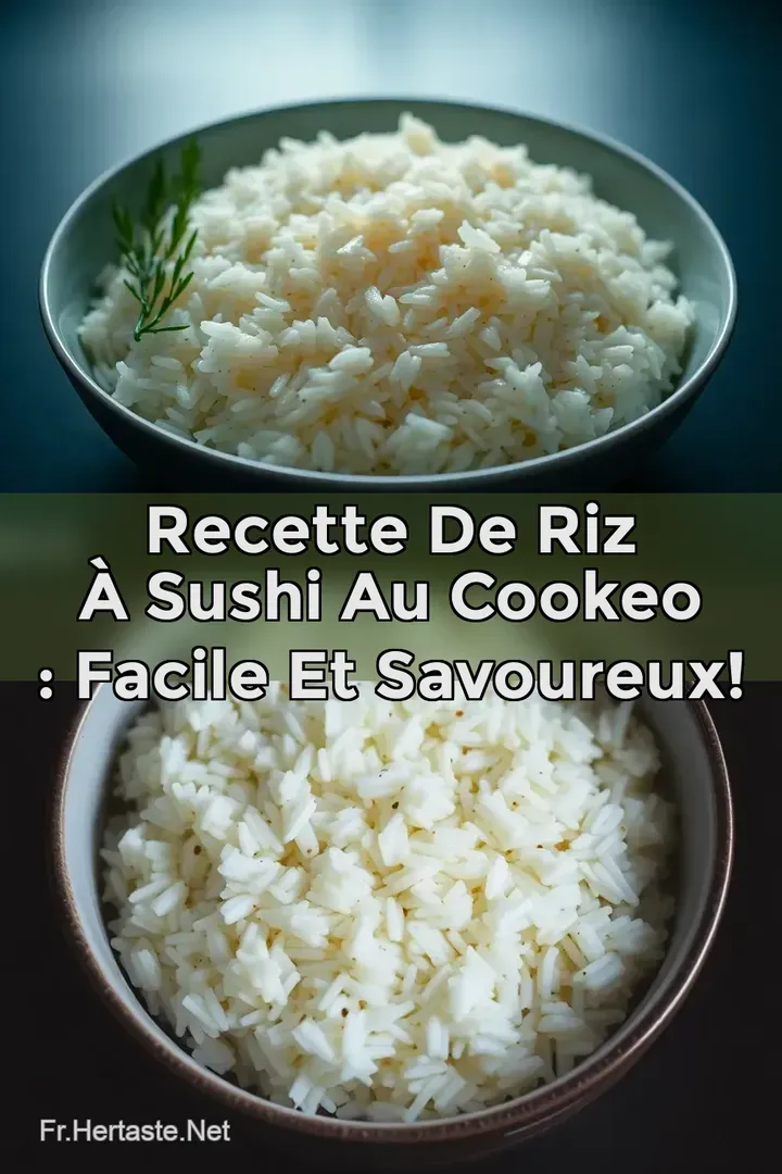 Recette de Riz &agrave; Sushi au Cookeo : Facile et Savoureux!
