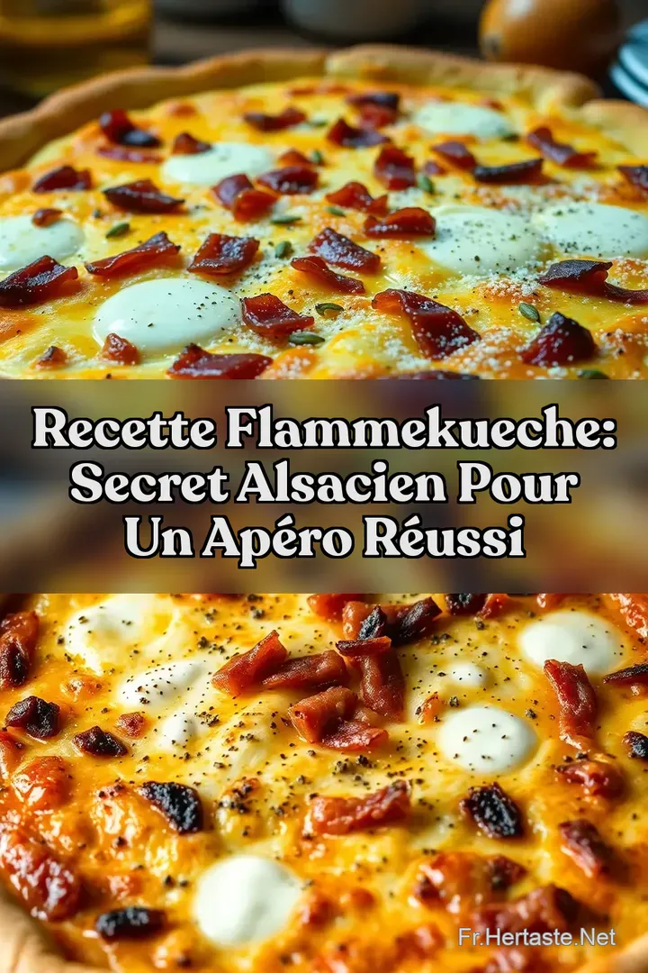 Recette Flammekueche: Secret Alsacien pour un Ap&eacute;ro R&eacute;ussi