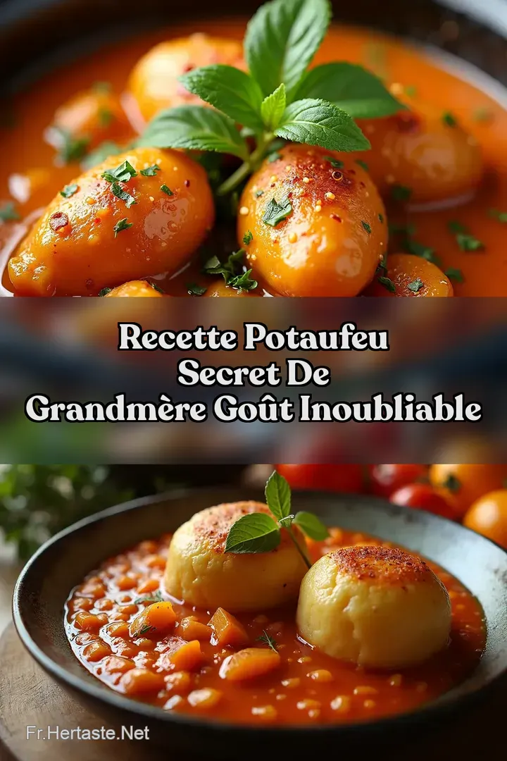 Recette potaufeu Secret de GrandM&egrave;re Go&ucirc;t Inoubliable