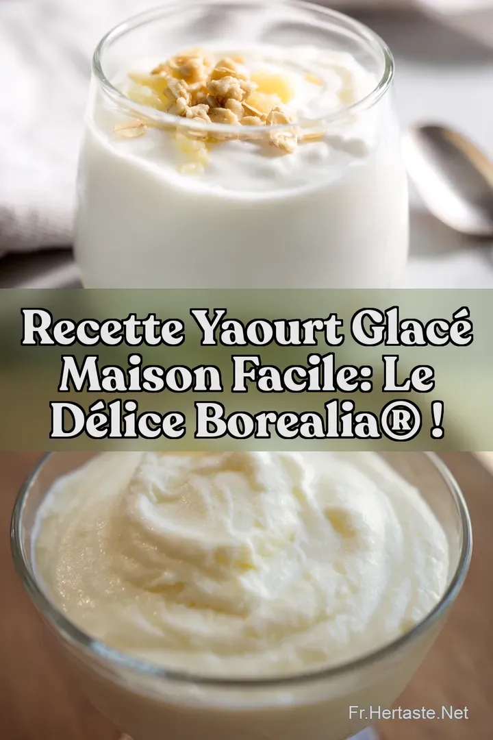 Recette Yaourt Glac&eacute; Maison Facile: Le D&eacute;lice BOREALIA&reg; !