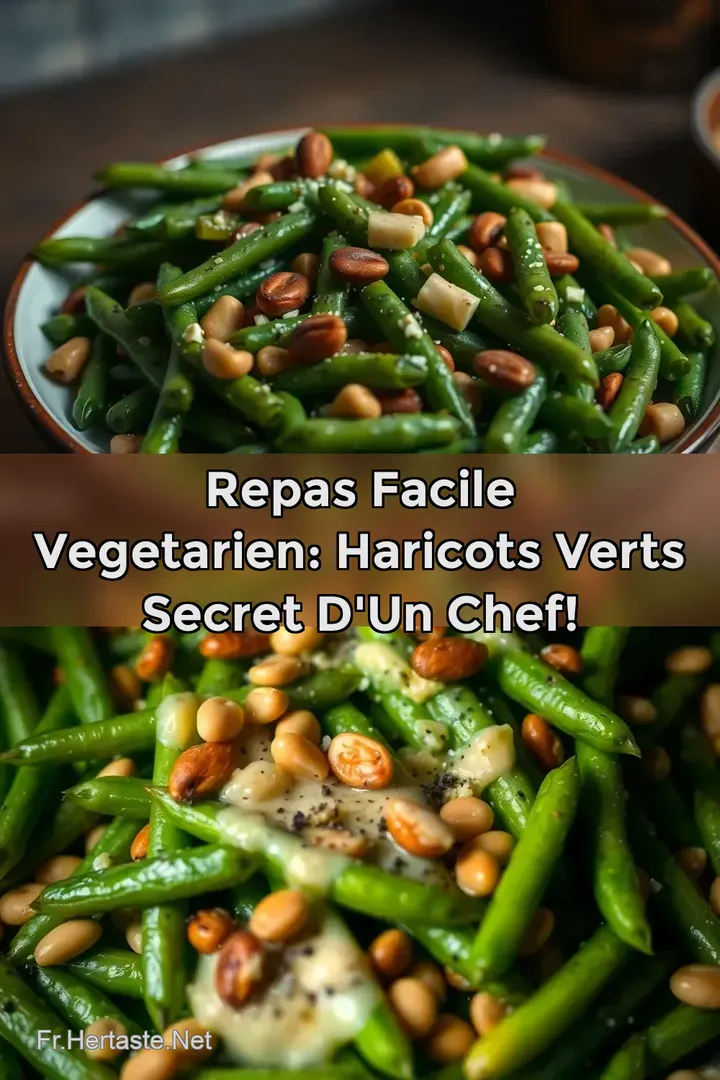 Repas Facile Vegetarien: Haricots Verts Secret d un Chef!
