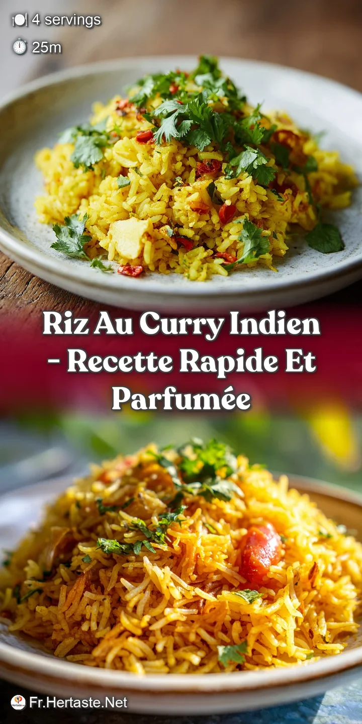 Close-up of glistening, fluffy yellow rice with flecks of colorful spices and herbs, showcasing the dish's rich texture.