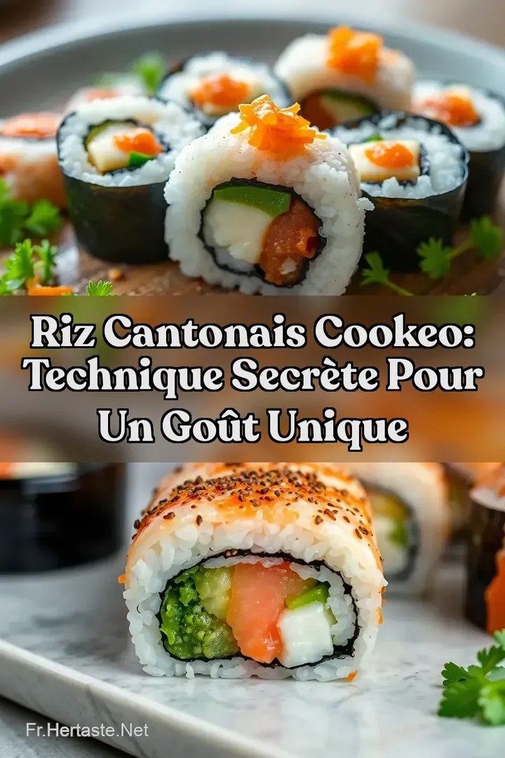 Riz Cantonais Cookeo: Technique Secr&egrave;te pour un Go&ucirc;t Unique