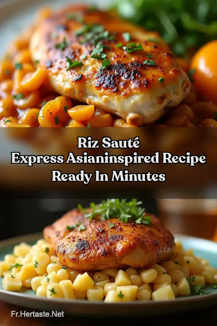 Riz Saut&eacute; Express AsianInspired Recipe Ready in Minutes
