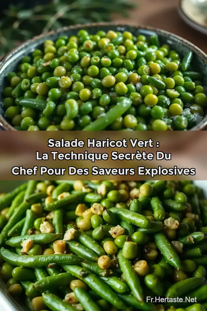 Salade Haricot Vert : La Technique Secr&egrave;te du Chef Pour Des Saveurs Explosives