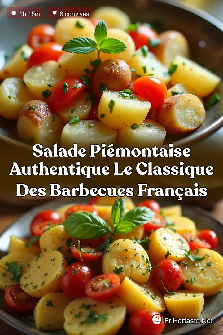 Salade Pi&eacute;montaise Authentique Le Classique des Barbecues Fran&ccedil;ais