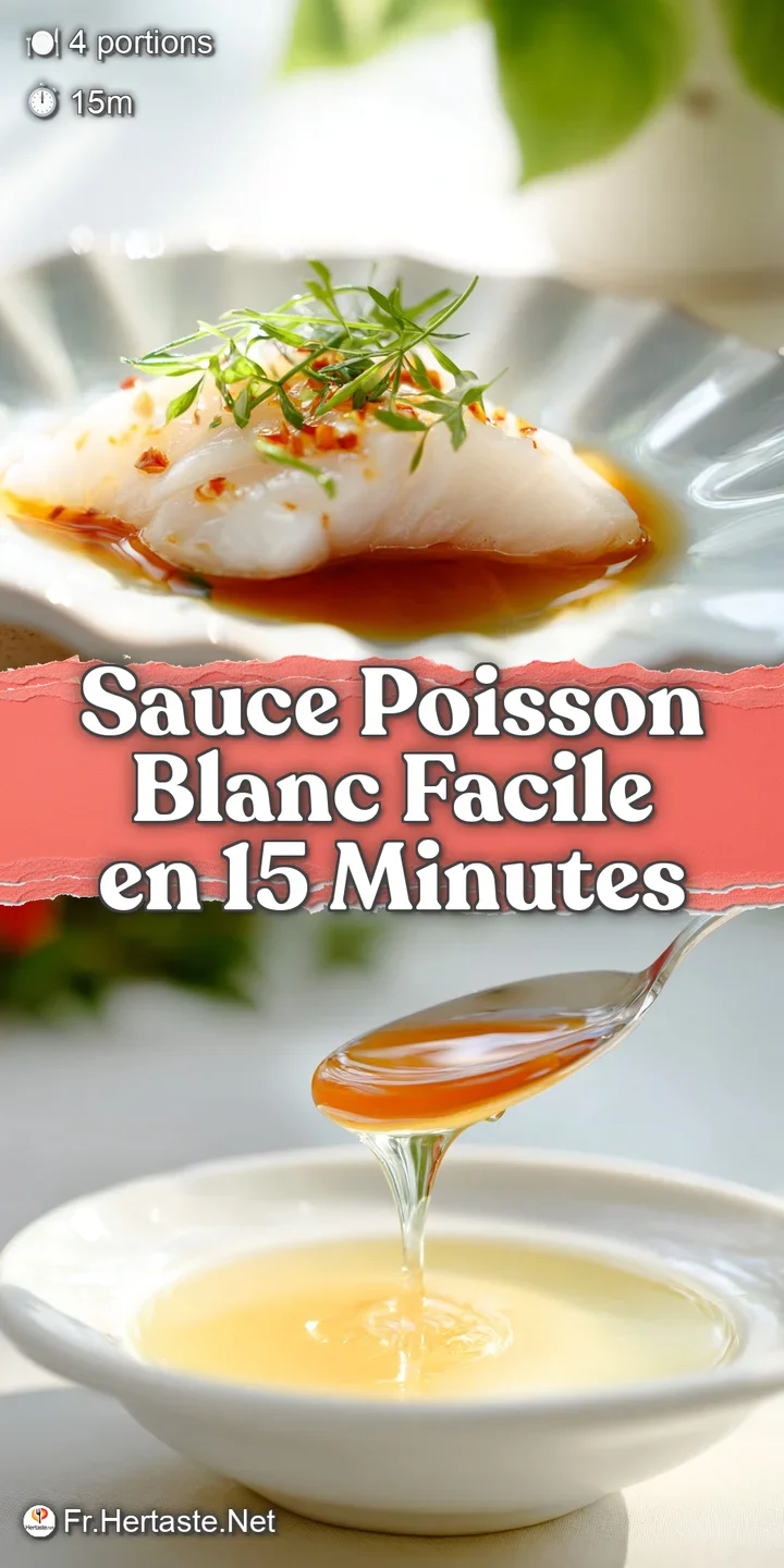 Close-up of the pearly white sauce, flecked with herbs, coating flaky fish. Warm steam rising, appetizing and rich texture.