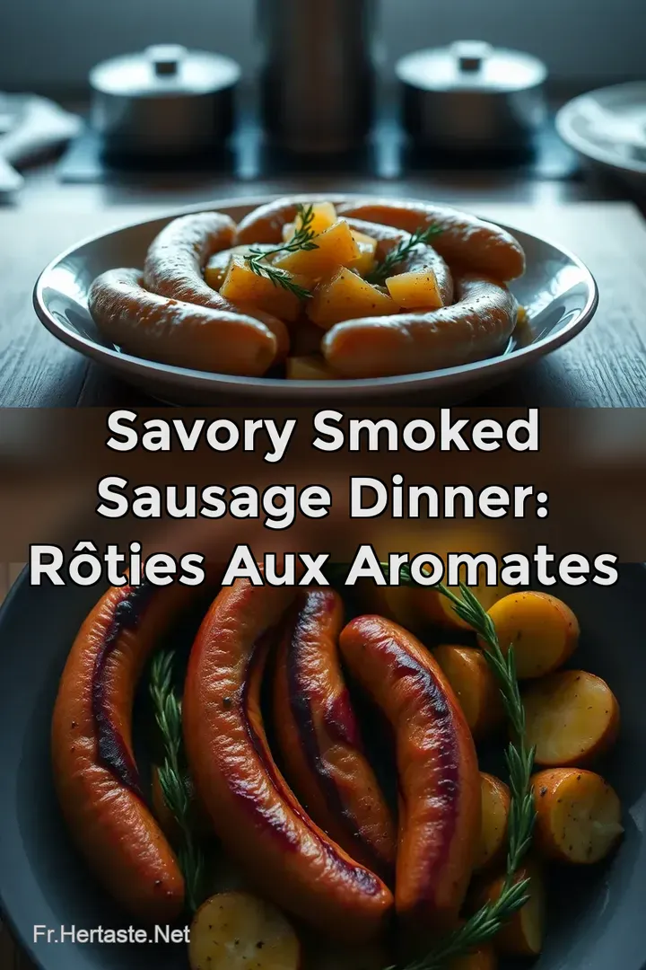 Savory Smoked Sausage Dinner: R&ocirc;ties aux Aromates