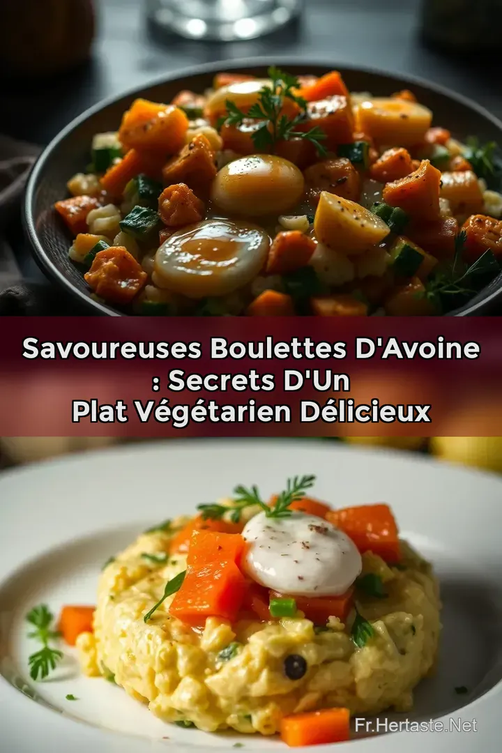 Savoureuses Boulettes d Avoine : Secrets d un Plat V&eacute;g&eacute;tarien D&eacute;licieux