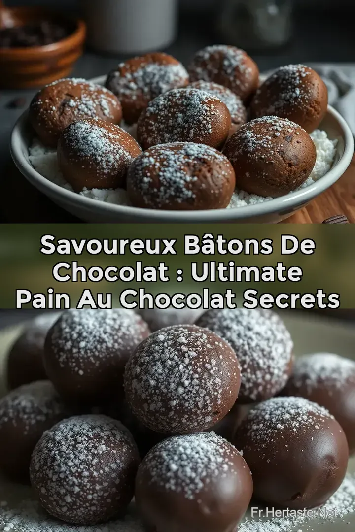 Savoureux B&acirc;tons de Chocolat : Ultimate Pain au Chocolat Secrets