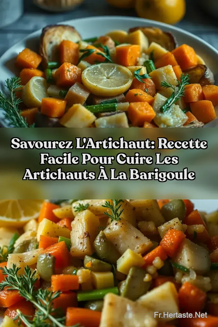 Savourez l Artichaut: Recette Facile pour Cuire les Artichauts &agrave; la Barigoule
