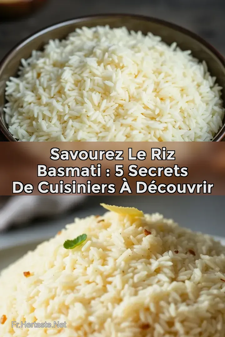 Savourez le Riz Basmati : 5 Secrets de Cuisiniers &agrave; D&eacute;couvrir