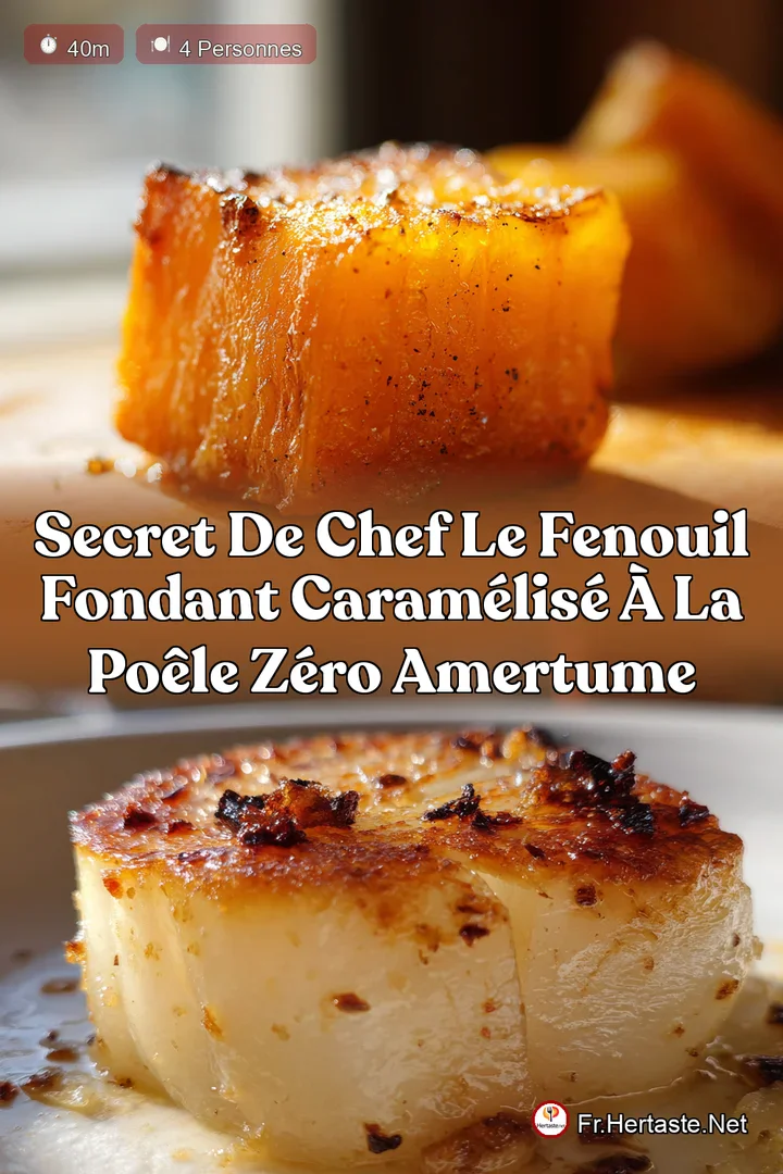 Secret De Chef Le Fenouil Fondant Caram&eacute;lis&eacute; &Agrave; La Po&ecirc;le Z&eacute;ro Amertume