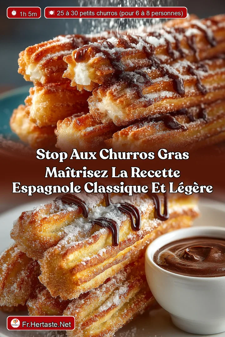 Stop aux Churros Gras Ma&icirc;trisez la Recette Espagnole Classique et L&eacute;g&egrave;re