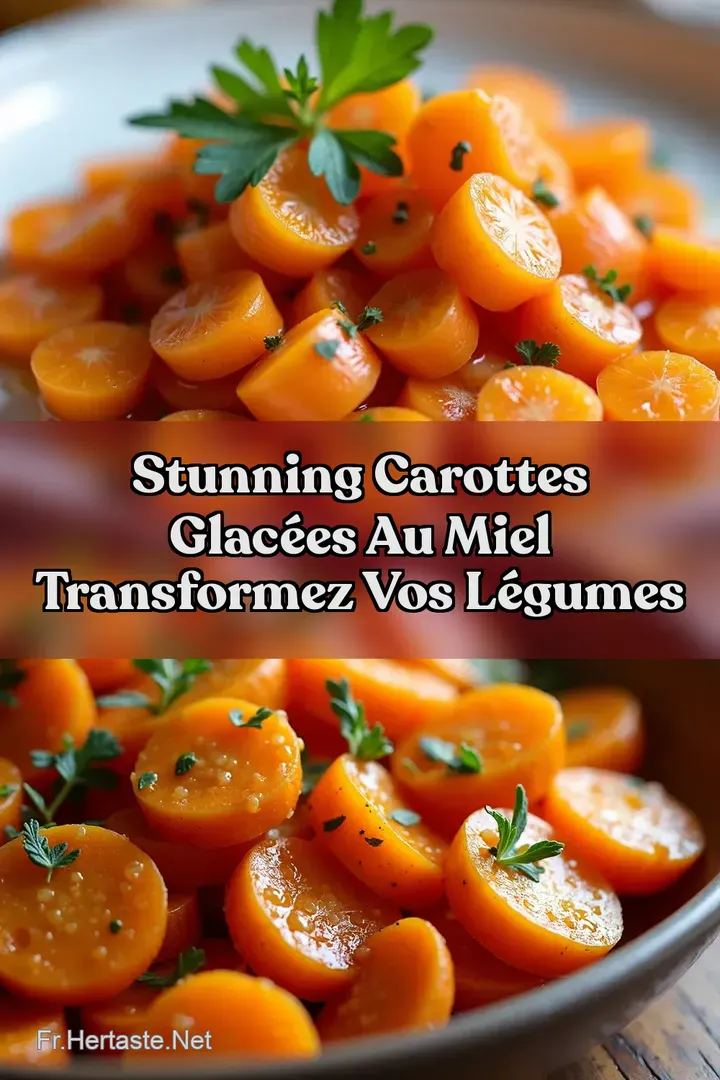 Stunning Carottes Glac&eacute;es Au Miel Transformez Vos L&eacute;gumes