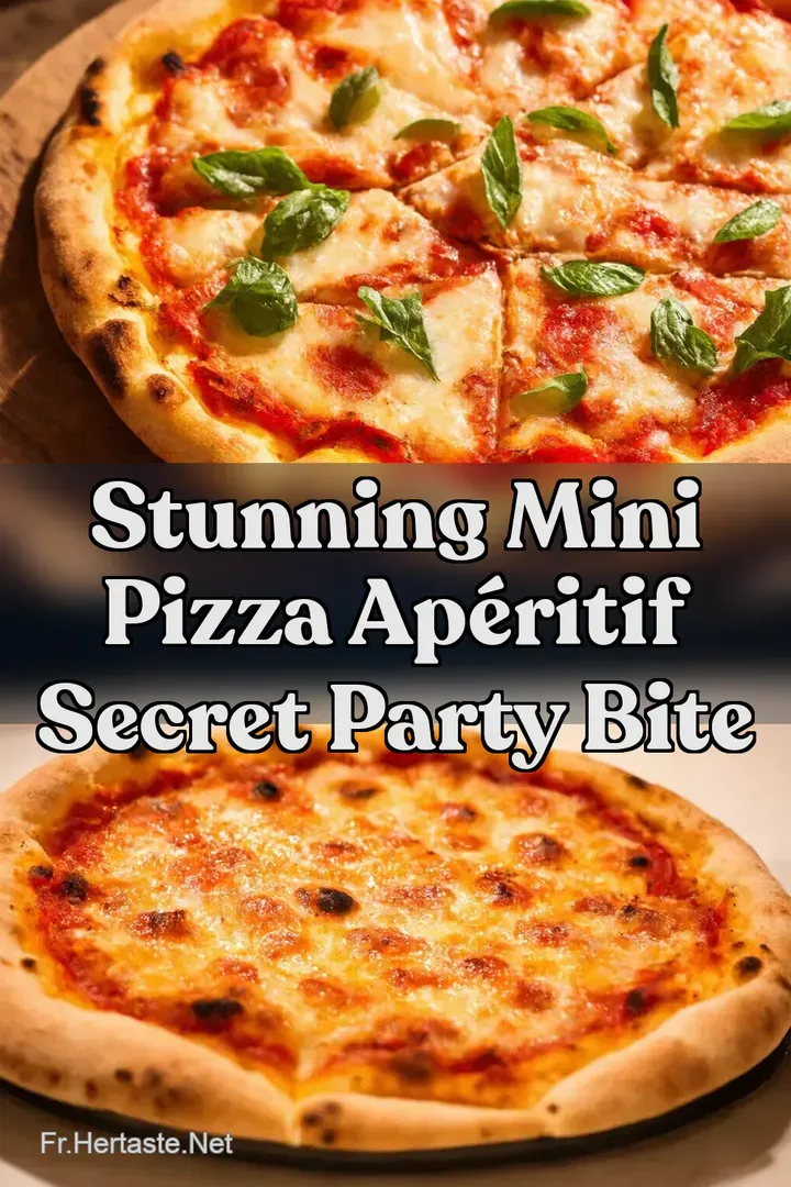 Stunning Mini Pizza Ap&eacute;ritif Secret Party Bite