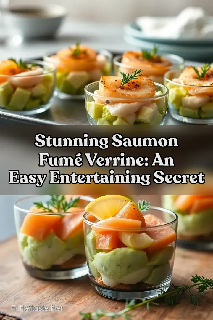Stunning Saumon Fum&eacute; Verrine: An Easy Entertaining Secret