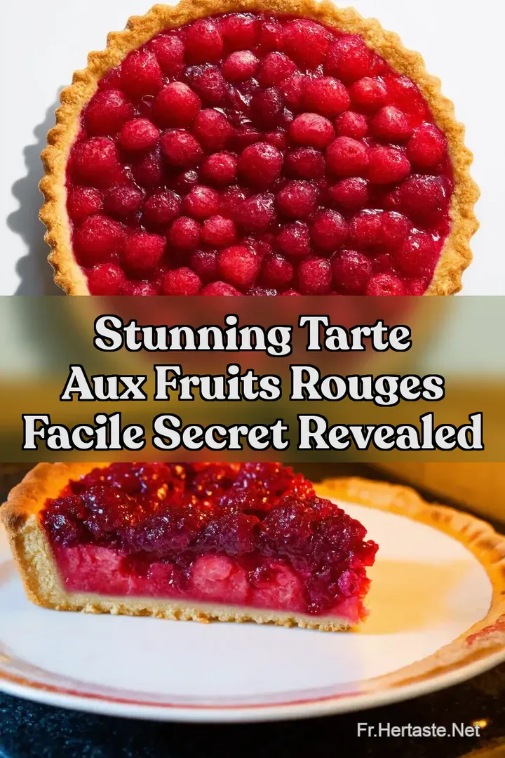 Stunning Tarte aux Fruits Rouges Facile Secret Revealed